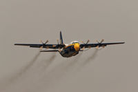 164763 @ CYXX - Fat Albert departing CYXX on a smokey foggy morning. - by Guy Pambrun