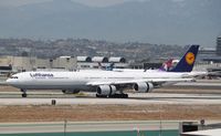 D-AIHY @ KLAX - Airbus A340-600