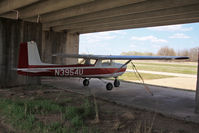 N3954U @ K32 - At her home airfield of Riverside, Wichita, KS before the airport was closed for development - by rosedale