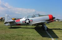 N6442D @ KOSH - North American SNJ-6 - by Mark Pasqualino