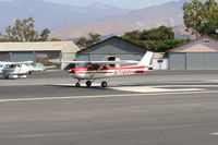 N714HH @ SZP - 1977 Cessna 150M, Continental O-200 100 Hp, takeoff roll Rwy 22 - by Doug Robertson