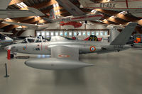OY-FGA @ EKVJ - Fouga CM-170R Magister in Danmarks Flymuseum at Stauning airport