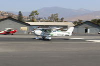 N97172 @ SZP - 1984 Cessna 172P SKYHAWK, Lycoming O-320-D2J 160 Hp, takeoff roll Rwy 22 - by Doug Robertson