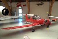 OY-VSG @ EKVJ - Homebuilt Hummel Bird preserved in Danmarks Flymuseum at Stauning airport - by Van Propeller