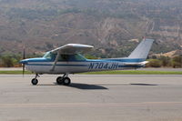 N704JH @ SZP - 1976 Cessna 150M, Continental O-200 100 Hp, another taxi back sequence - by Doug Robertson