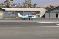 N704JH @ SZP - 1976 Cessna 150M, Continental O-200 100 Hp, in preflight area for Rwy 22 - by Doug Robertson