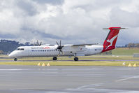 VH-QOK @ YSWG - QantasLink (VH-QOK) Bombardier DHC-8-402Q taxiing at Wagga Wagga Airport. - by YSWG-photography
