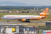 N986AR @ LOWW - Centurion Air Cargo MD-11
