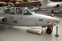 OY-FGA @ EKVJ - Fouga CM.170R Magister in Danmarks Flymuseum at Stauning airport