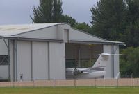 9H-VVP @ EGKB - Undergoing maintenance in Bombardier hanger Biggin Hill. - by Chris Holtby