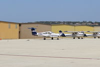 N686AT @ CMA - 2010 Piper PA-44-180 SEMINOLE, two Lycoming O-360-A1H6 180 Hp each - by Doug Robertson