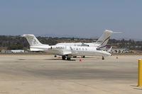 N411AJ @ CMA - 2004 Bombardier Aerospace LEARJET 45, two Honeywell TFE731-20-1B turbofans flat rated at 3,500 lb st each with FADEC,  on SUNAIR Ramp in foreground - by Doug Robertson