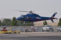 N596LF @ KBOI - Lifting off from Life Flight ramp. - by Gerald Howard