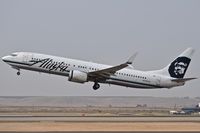 N319AS @ KBOI - Take off climb out from RWY 10L.