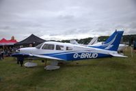 G-BRUD @ EGKB - On static at Festival of Flight 2018 at Biggin Hill - by Chris Holtby
