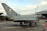 ZK319 @ EKYT - RAF Eurofighter Typhoon FGR.4 of 1(F) sqn at Aalborg Air Show 2018 - by Van Propeller