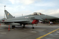 ZK319 @ EKYT - RAF Eurofighter Typhoon FGR.4 of 1(F) sqn at Aalborg Air Show 2018 - by Van Propeller