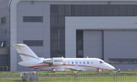 N605DA @ EGKB - Parked outside the Bombardier hanger Biggin Hill - by Chris Holtby