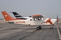 N410AB @ KBOI - Parked on the north GA ramp. - by Gerald Howard