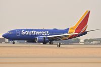 N220WN @ KBOI - Landing roll out on RWY 10L.