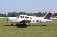 N4142Q @ KOSH - Piper PA-28-181 - by Mark Pasqualino