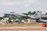 86-0172 @ EGVA - McDonnell Douglas F-15C 86-0172/LN 493 FS 48 FW USAF, Fairford 12/7/18 - by Grahame Wills