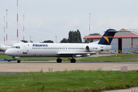 VH-XWO @ EGSH - Under tow at Norwich. - by Graham Reeve