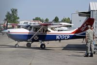 N717CP @ MAN - Parked on the ramp. - by Gerald Howard