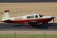 N9155Y @ KBOI - Taxiing on Alpha.