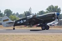N49FG @ KBOI - Landing roll out on RWY 29. - by Gerald Howard