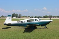 N2145X @ KOSH - Mooney M20R