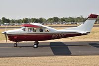 N21BE @ MAN - Taxiing on Alpha.
