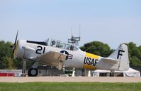N75342 @ KOSH - North American AT-6D - by Mark Pasqualino