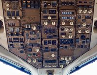 N57857 @ KSFO - Overhead panel. SFO. 2018. - by Clayton Eddy