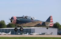 N257DB @ KOSH - North American T-6G - by Mark Pasqualino