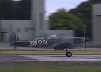 G-CKUE @ EGKB - Taking off for the Festival of Flight 2018 Battle of Britain display - by Chris Holtby