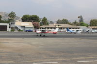 N9435U @ SZP - 1976 Cessna 150M, Continental O-200 100 Hp, takeoff roll Rwy 22 - by Doug Robertson