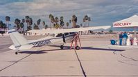 N3908R @ BFL - Bakersfield Airport November 93. - by Clayton Eddy