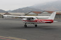 N9435U @ SZP - 1976 Cessna 150M, Continental O-200 100 Hp, taxi back - by Doug Robertson