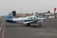 N58144 @ SZP - 1985 Mooney M20J 201LM Lean Machine Special Edition, Lycoming IO-360-A3B6D 200 Hp, SerNo links to 1986 build. - by Doug Robertson