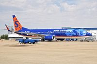 N823SY @ KBOI - Parked on the north GA ramp.