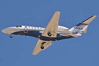 N428JE @ KBOI - Landing RWY 28R. - by Gerald Howard