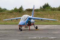 E162 @ LFBD - Dassault-Dornier Alpha Jet E (F-TERJ), Flight line, Bordeaux-Mérignac Air Base 106 (LFBD-BOD) Open day 2017 - by Yves-Q