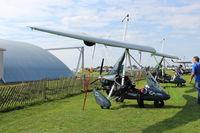 G-CCYJ @ EGBK - Light Aircraft Association, Rally - by Vinny Halls