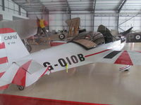 G-OIOB @ EGSU - Parked in a hanger at Duxford - by Chris Holtby