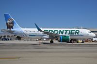N336FR @ KBOI - Parked at the gate.