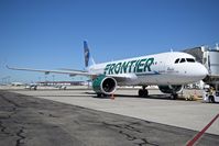 N336FR @ KBOI - Parked at the gate.