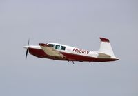 N9618V @ KOSH - Aerostar M20F - by Mark Pasqualino