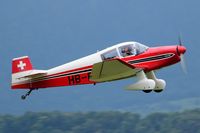 HB-EFP @ LSZW - happy passenger - AirThun airshow and Bückermeet 2018 - by Grimmi