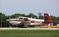 N211DW @ KOSH - Mooney M20F - by Mark Pasqualino